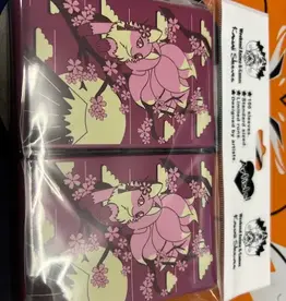 Faire Kawaii Custom Gaming Card Sleeves: Pink Kistune