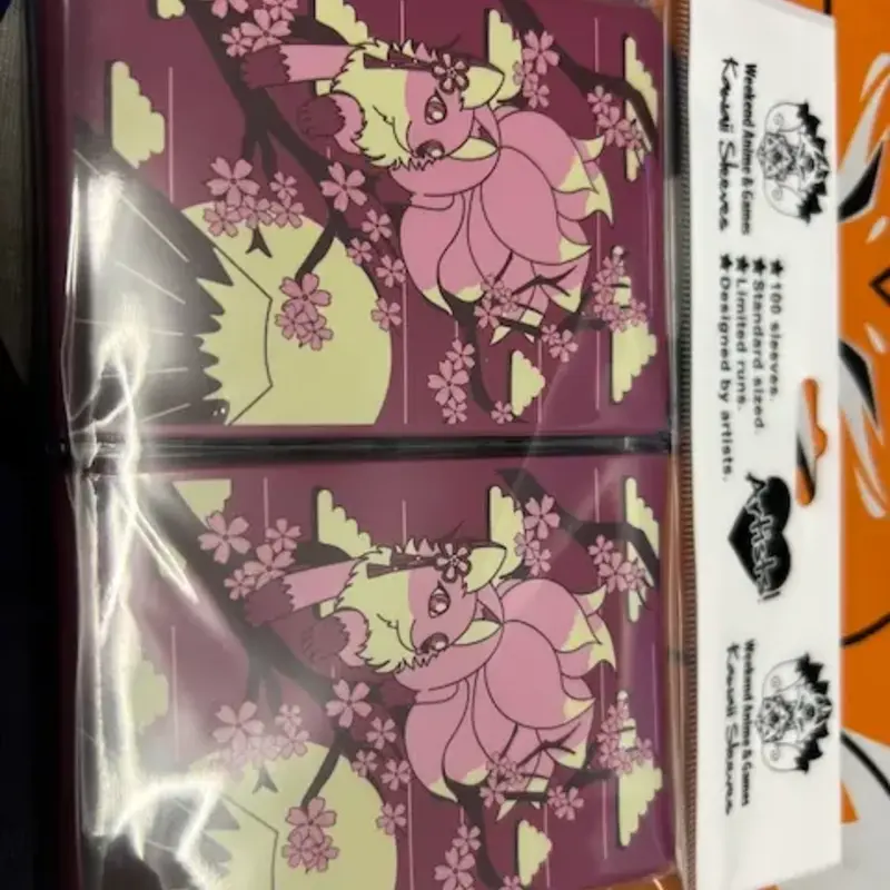 Faire Sleeves Kawaii (100) Pink Kistune