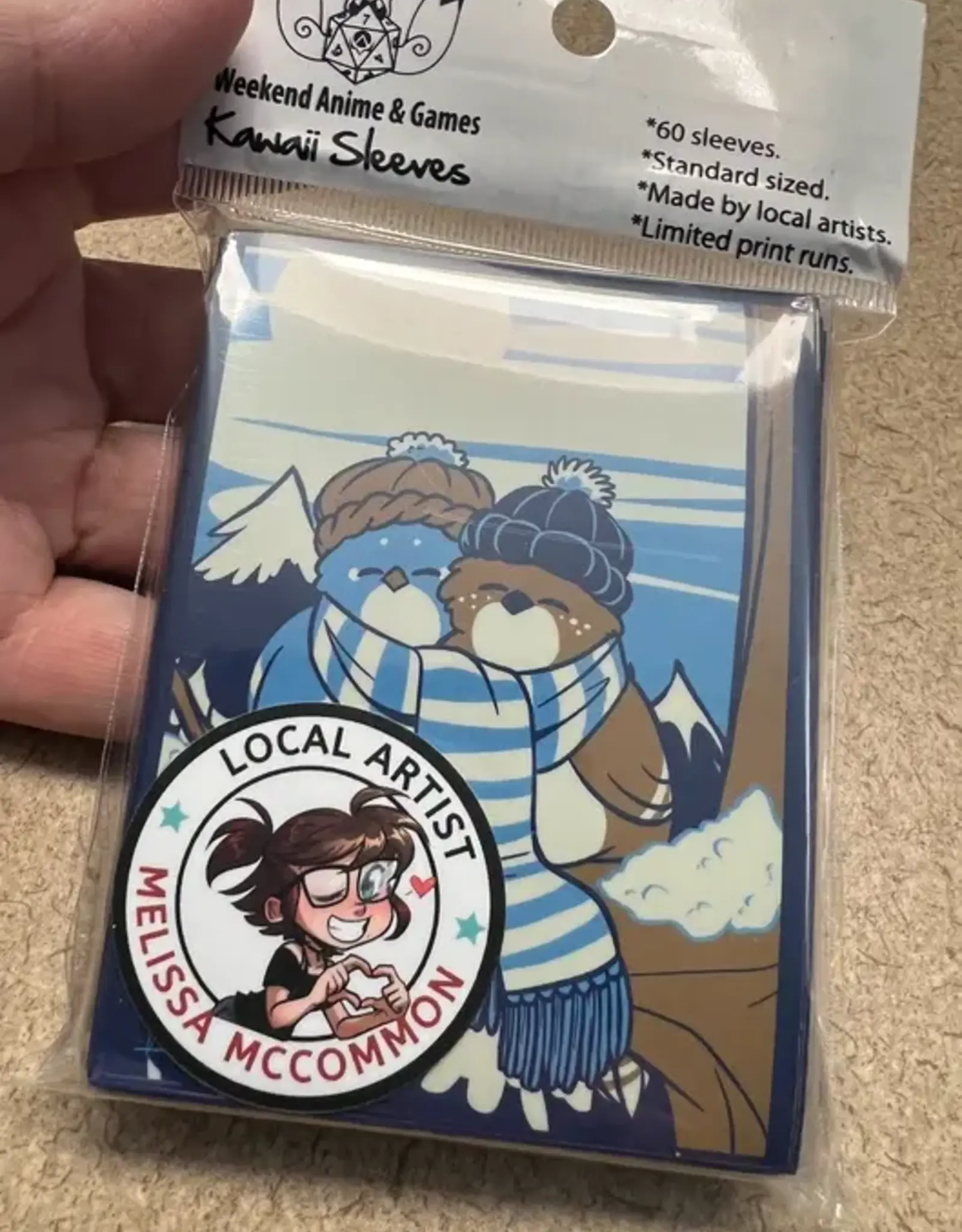 Kawaii Custom Gaming Card Sleeves: Birds