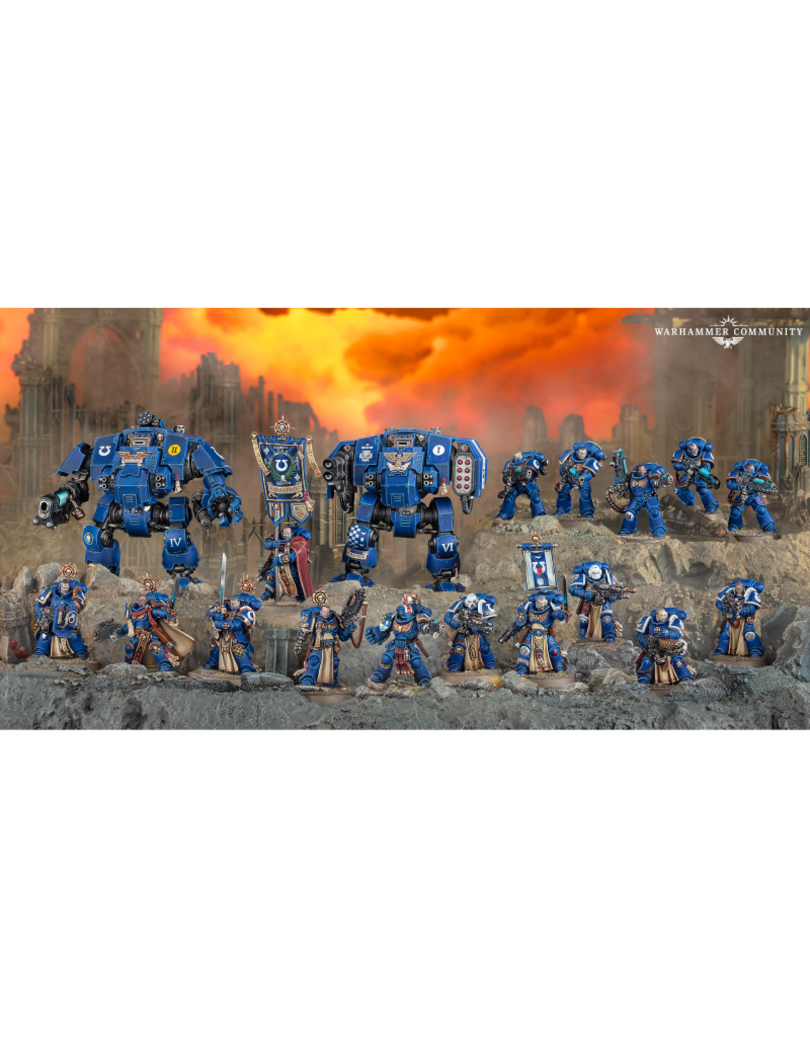 Games Workshop Warhammer 40k Battleforce Space Marines – Iron Halo Strike Force