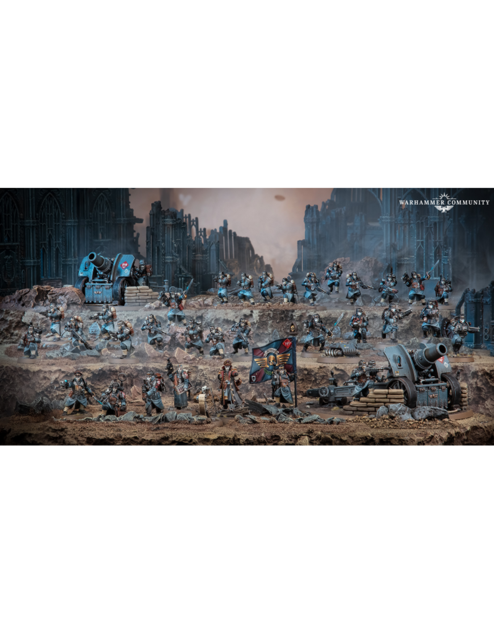 Games Workshop Warhammer 40k Battleforce Astra Militarum – Krieg Siege Platoon