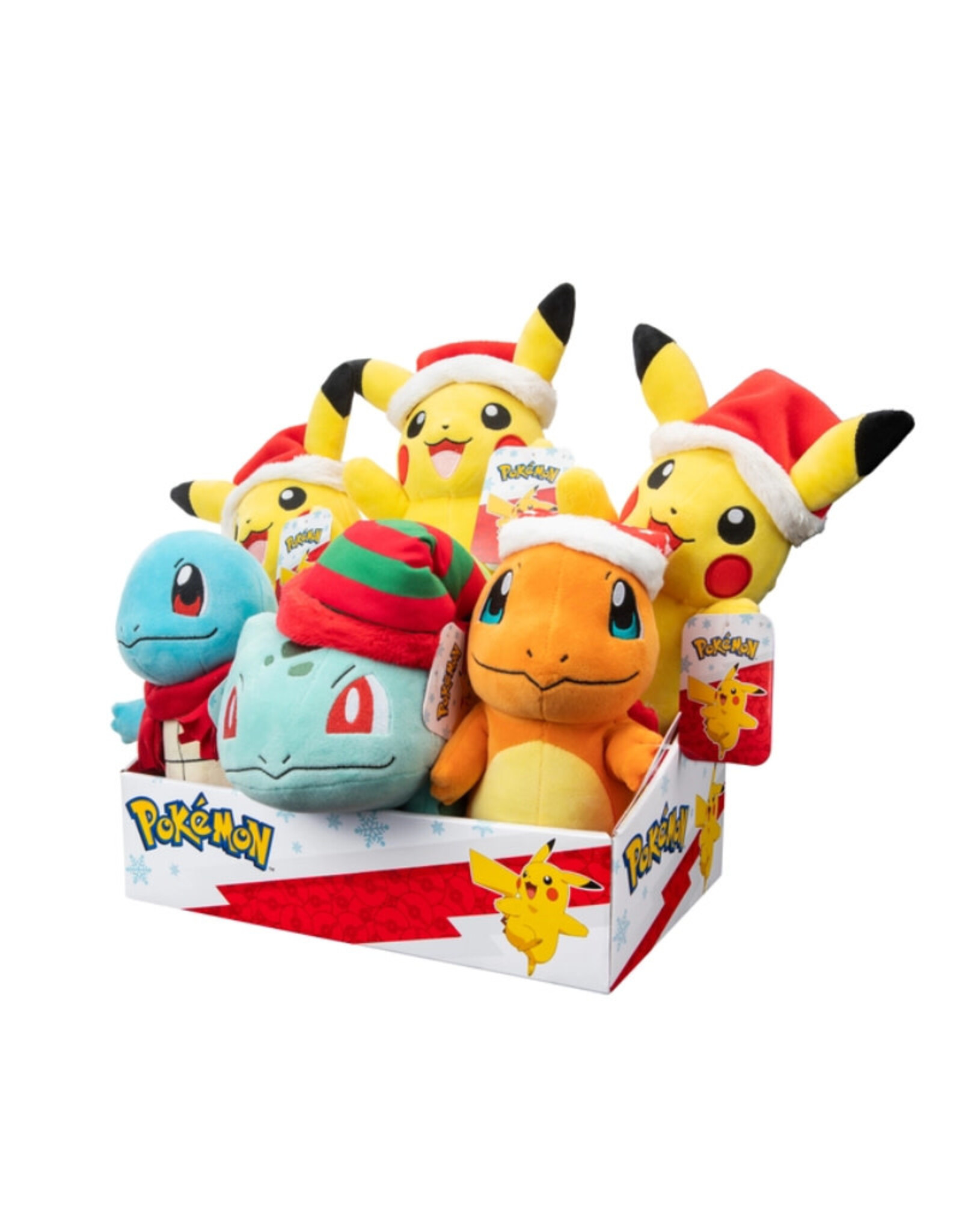 Faire Pokemon Plush Holiday 8 in