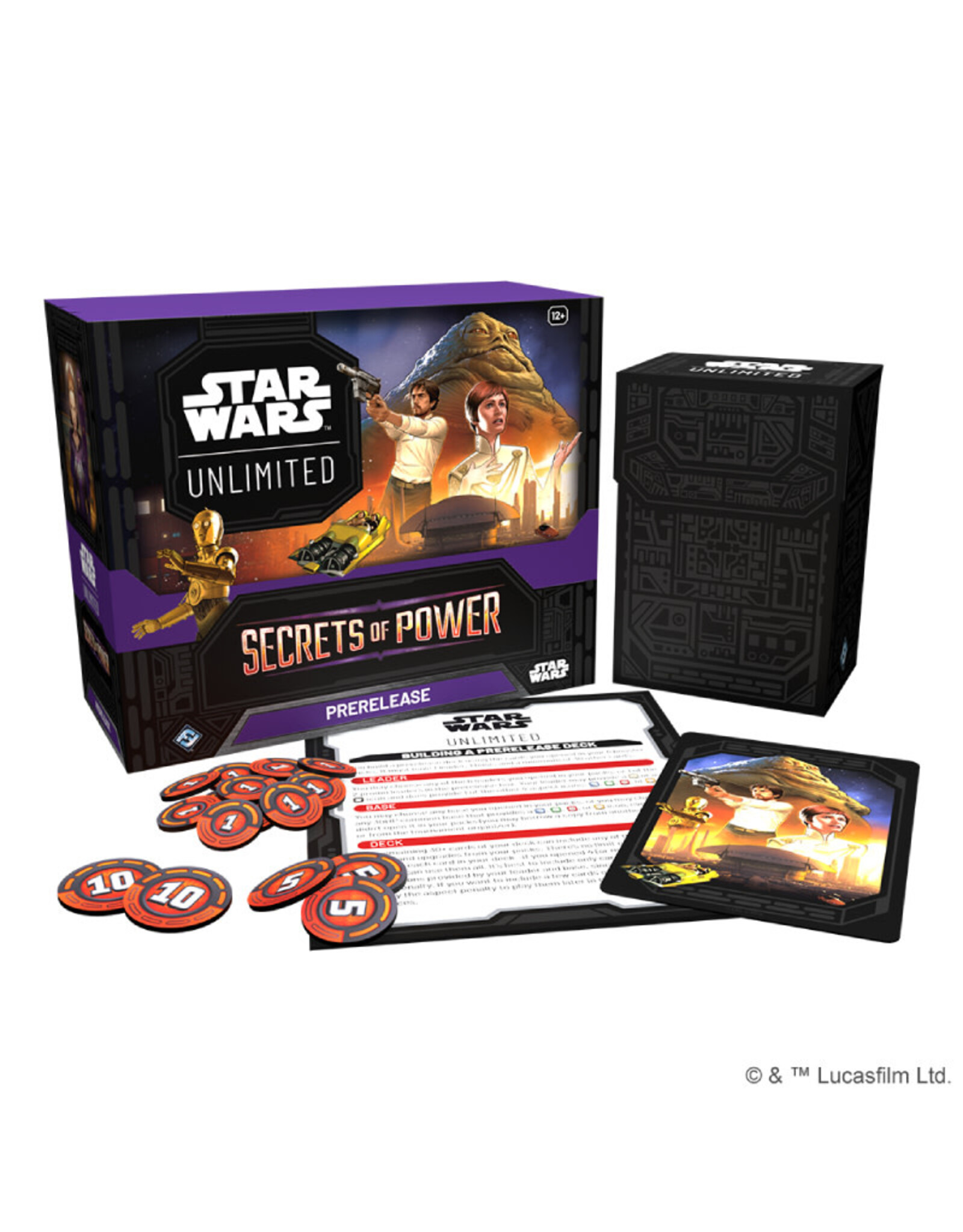Fantasy Flight Games Star Wars: Unlimited - Secrets of Power: Prerelease Box