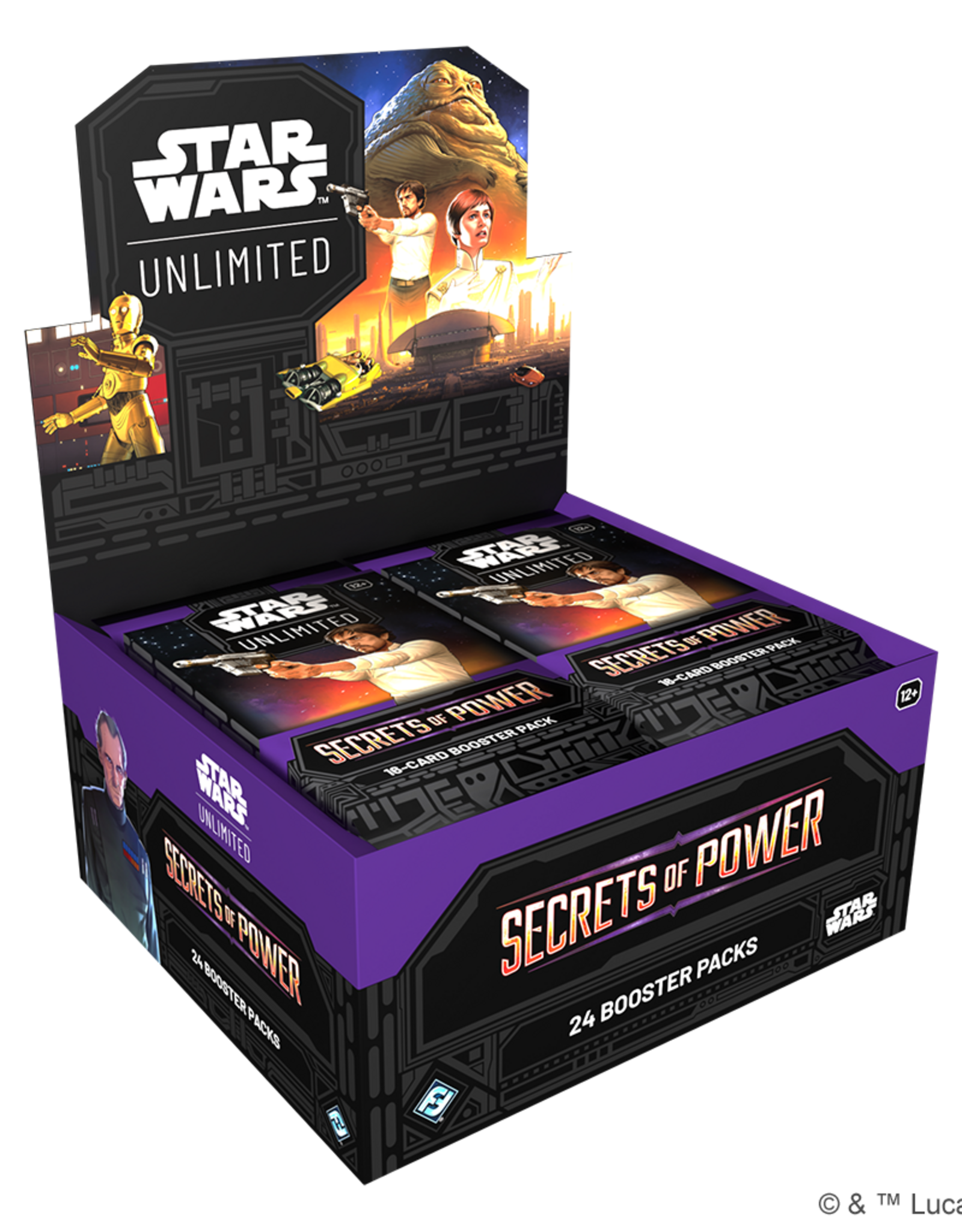 Fantasy Flight Games Star Wars Unlimited Secrets of Power Booster Display (24)