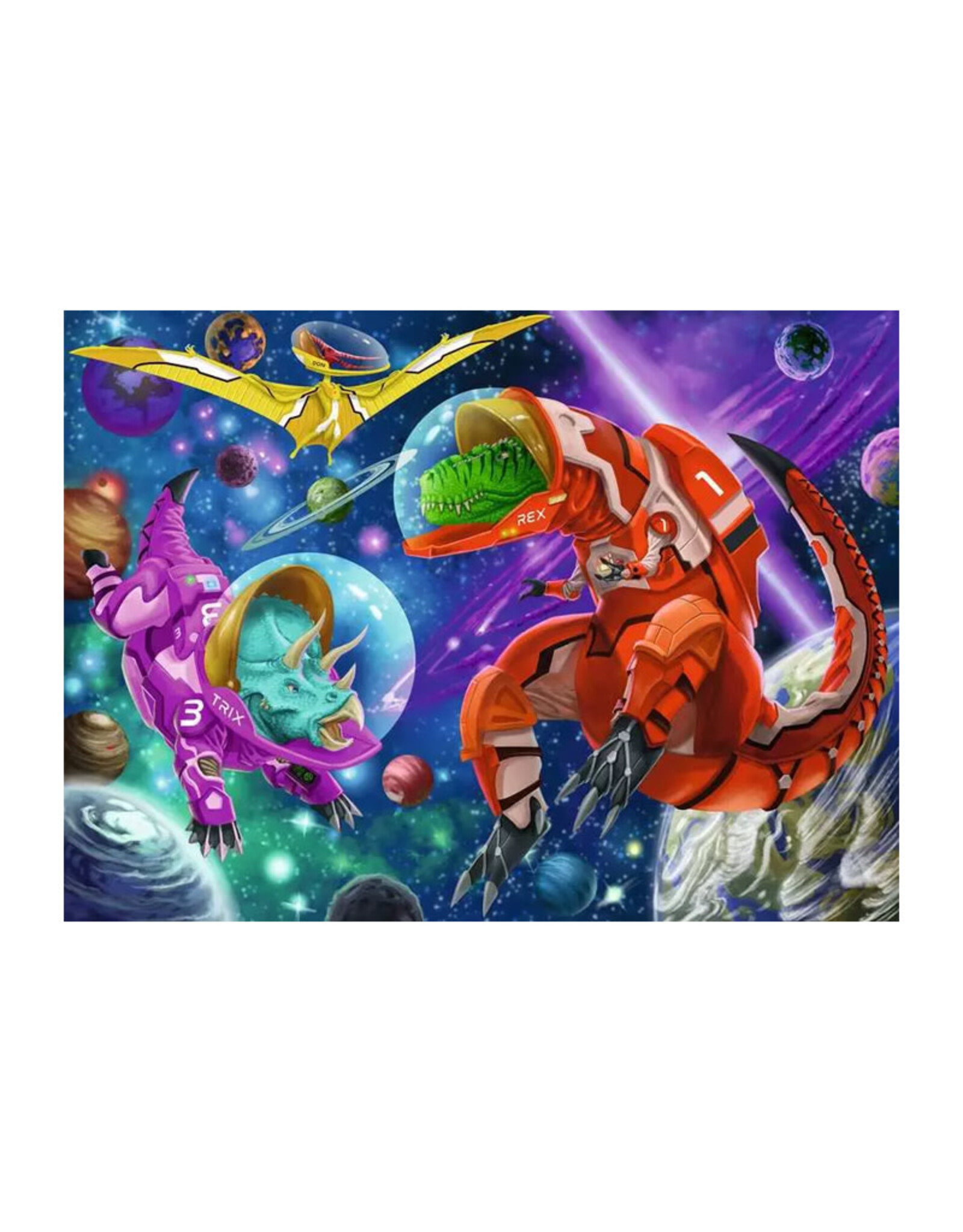 Ravensburger Space Dinosaurs Puzzle (200 PCS)