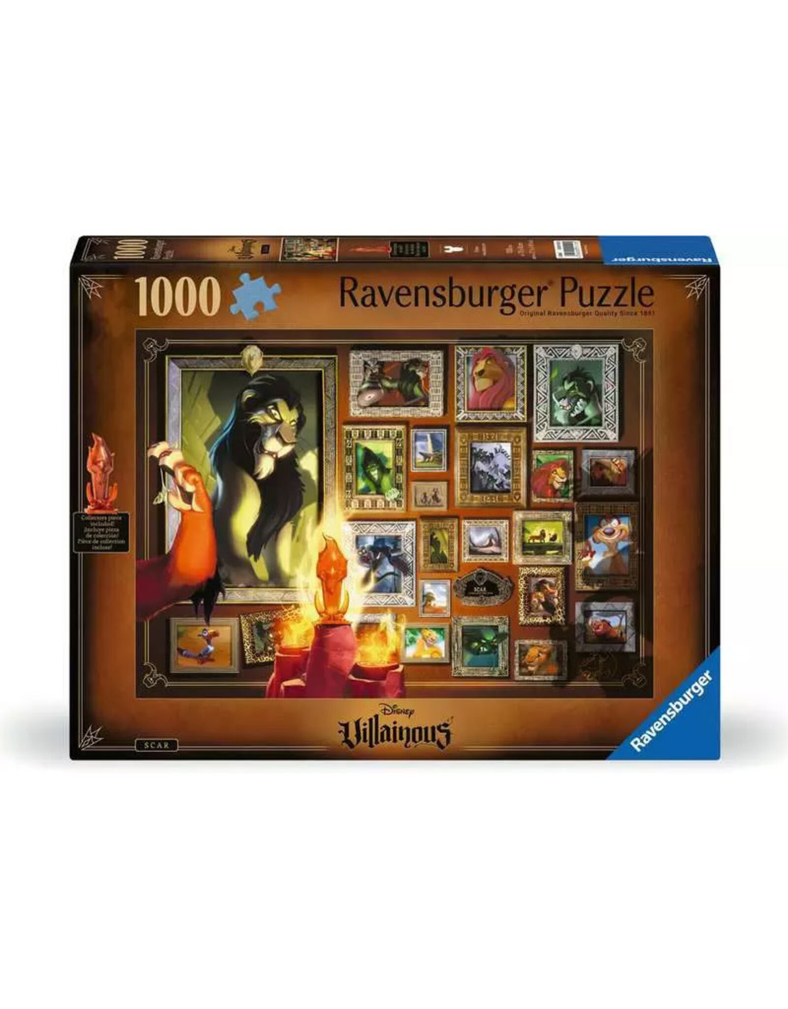Ravensburger Disney Villainous: Scar Puzzle (1000 PCS)