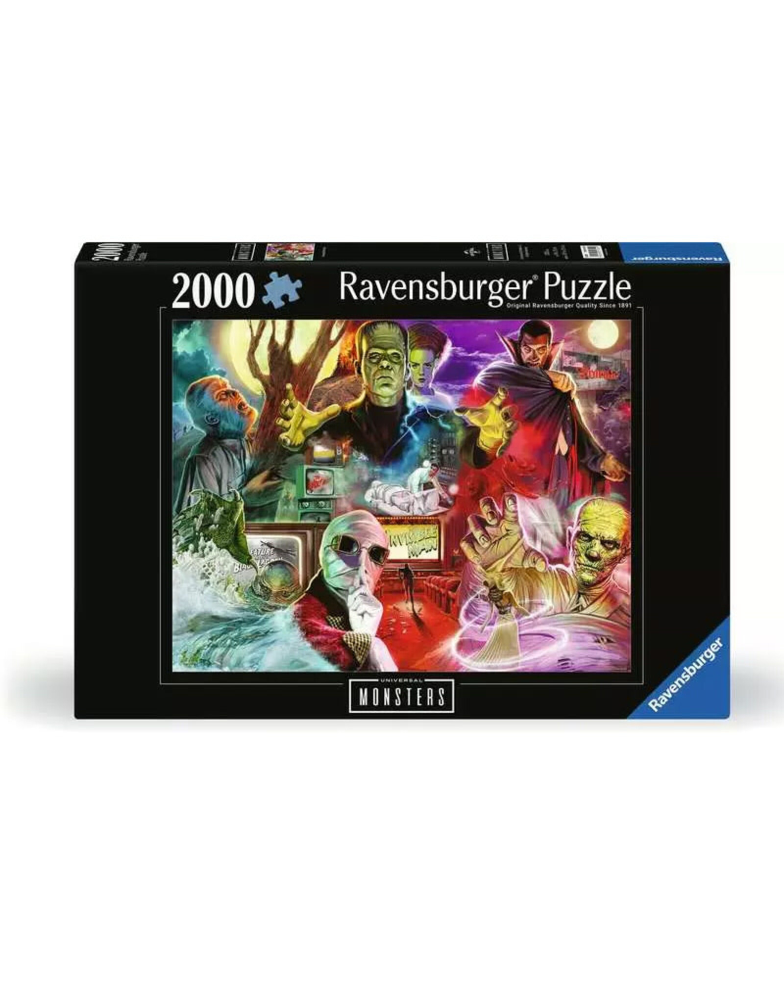 Ravensburger Universal Monsters Puzzle (2000 PCS)