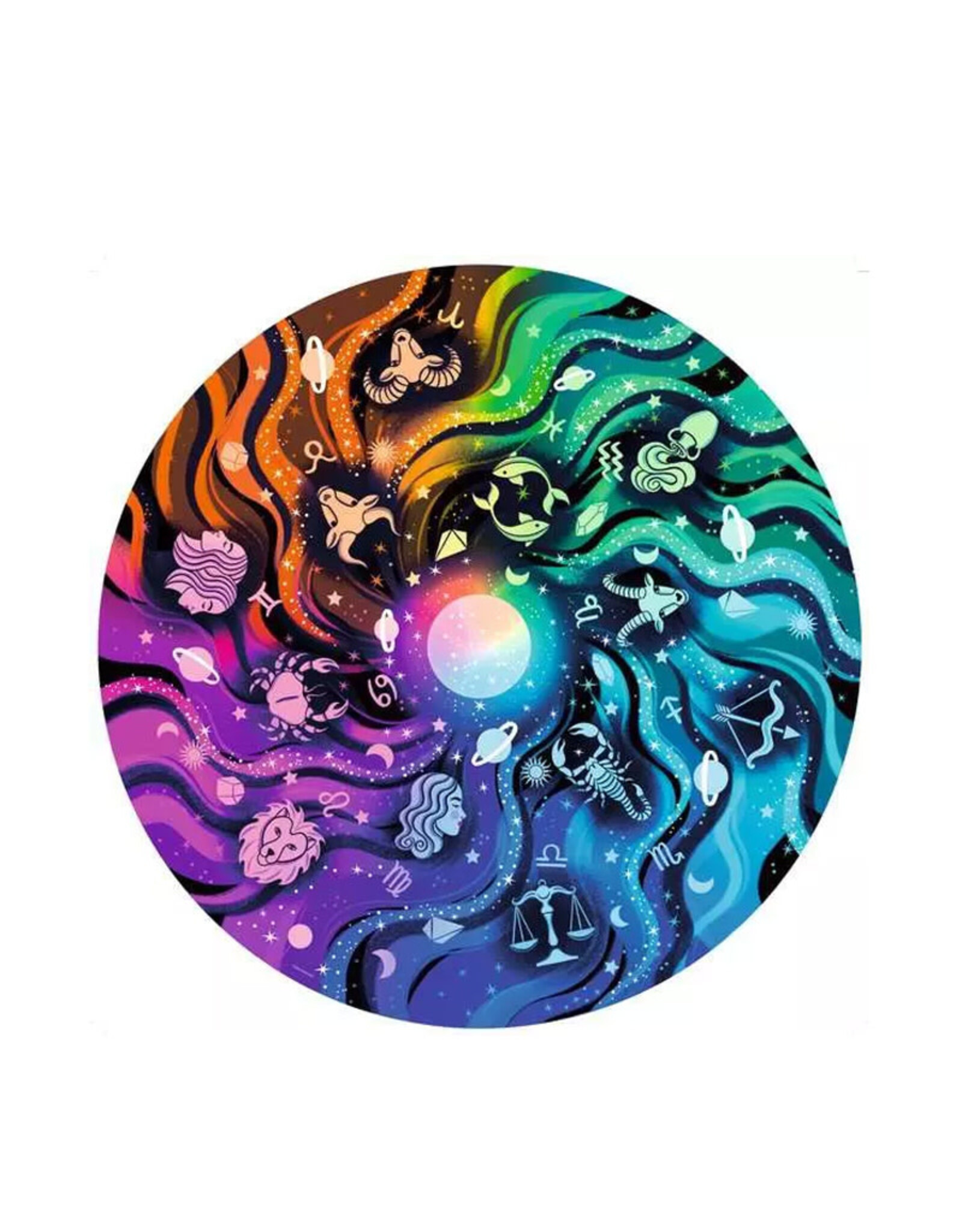 Ravensburger Astrology: Round Puzzle (500 PCS)