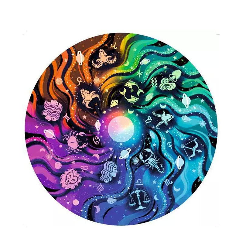 Ravensburger Astrology: Round Puzzle (500 PCS)