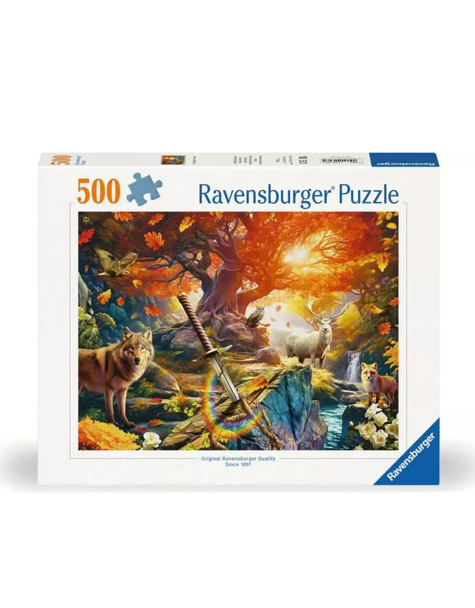 Ravensburger Excalibur Forest Puzzle (500 PCS)