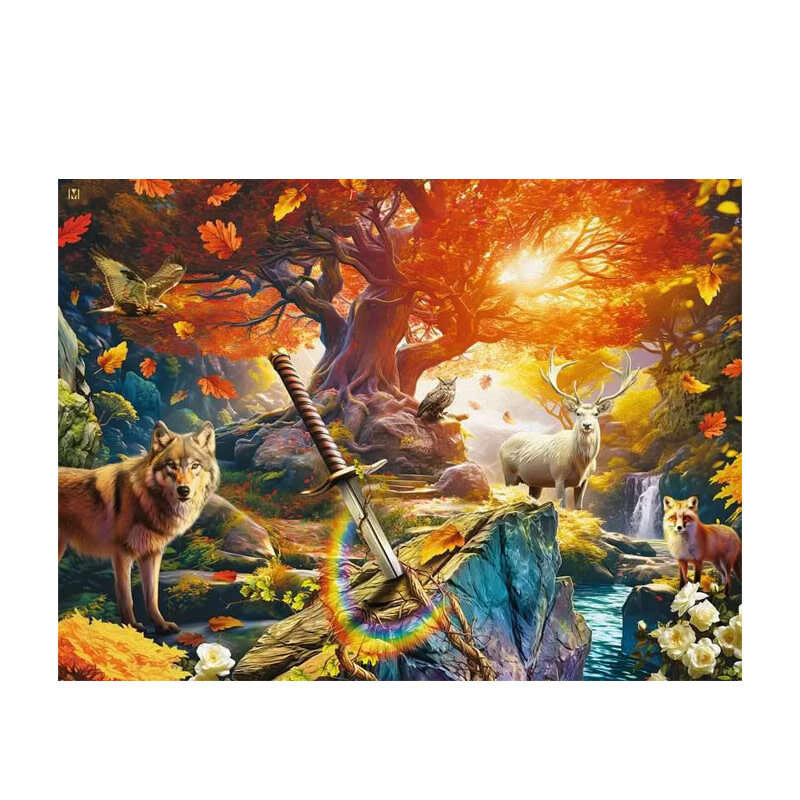 Ravensburger Excalibur Forest Puzzle (500 PCS)