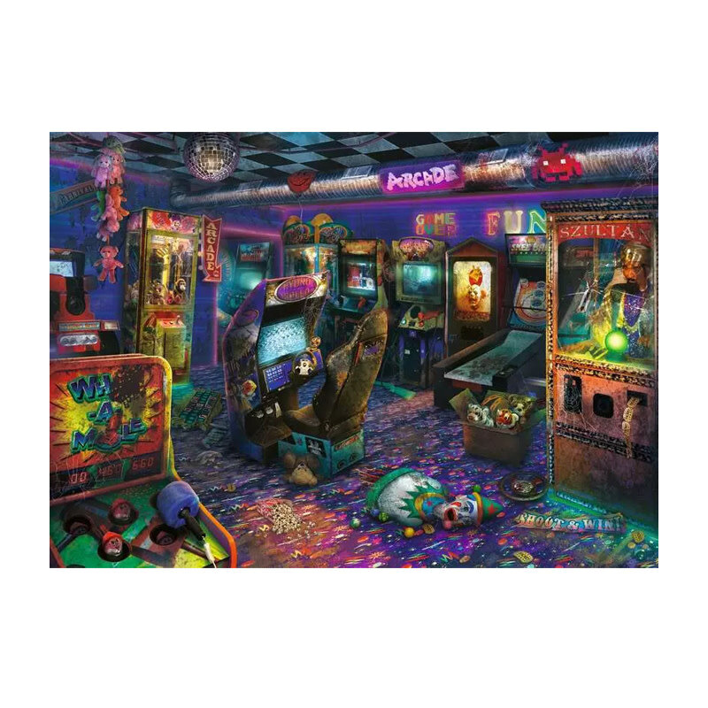 Ravensburger Abandoned Series: Forgotten Arcade Puzzle (1000 PCS)