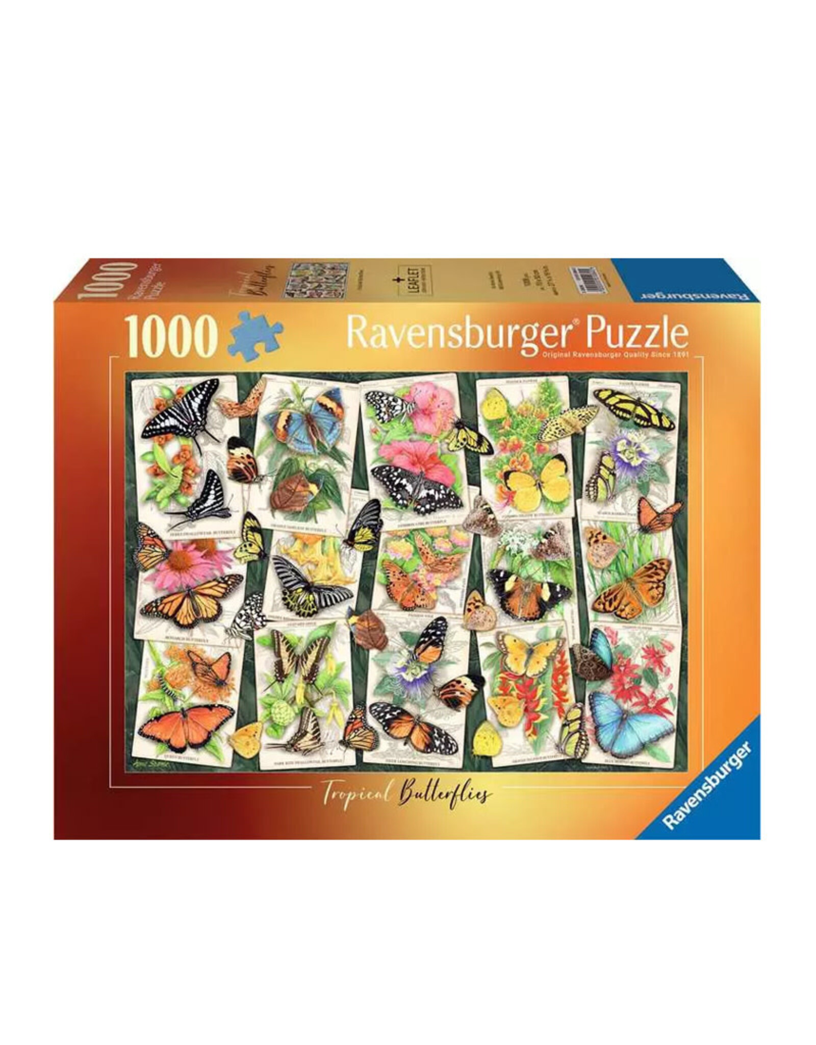 Ravensburger Tropical Butterflies Puzzle (1000 PCS)