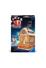 Ravensburger Gingerbread House Night Ed. 3D Puzzle (216 PCS)