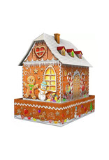 Ravensburger Gingerbread House Night Ed. 3D Puzzle (216 PCS)
