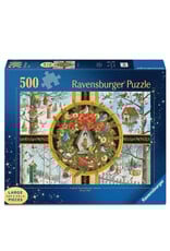 Ravensburger Christmas Songbirds Large Format Puzzle (500 PCS)