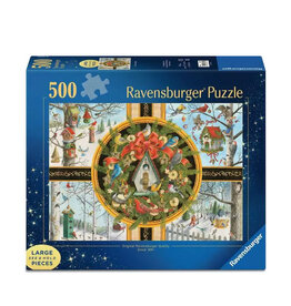 Ravensburger Christmas Songbirds Large Format Puzzle (500 PCS)