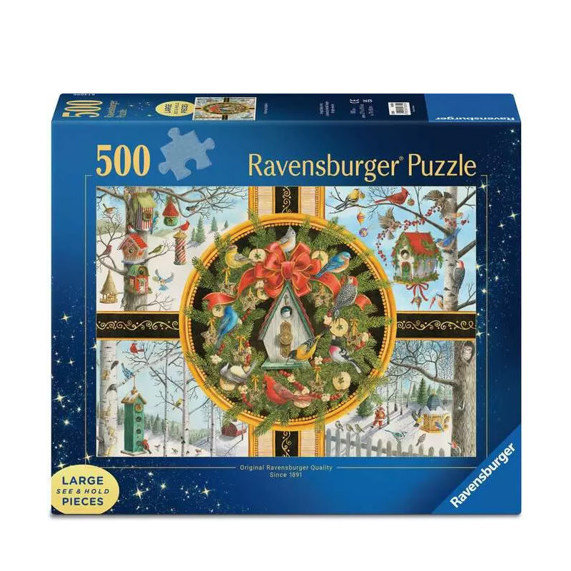Ravensburger Christmas Songbirds Large Format Puzzle (500 PCS)