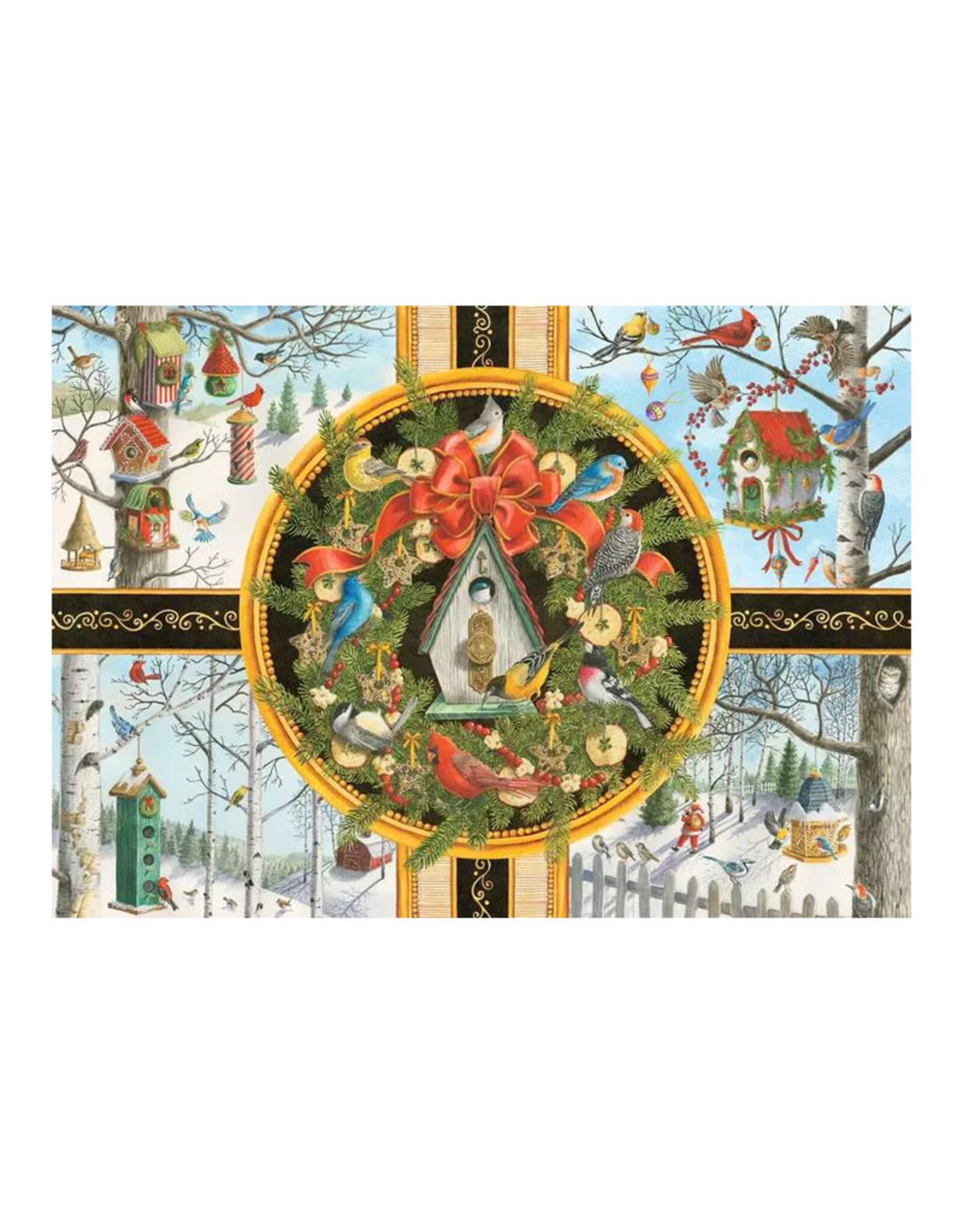 Ravensburger Christmas Songbirds Large Format Puzzle (500 PCS)