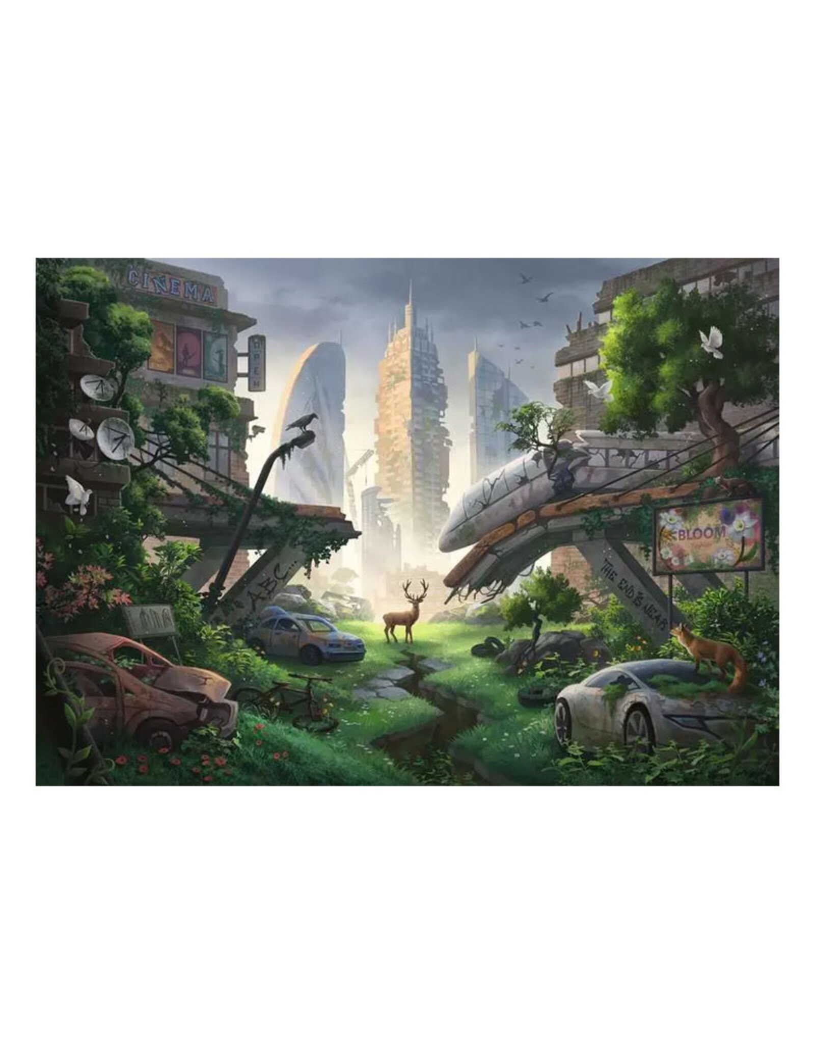 Ravensburger ESCAPE Puzzle: The Desolated City  (368 PCS)
