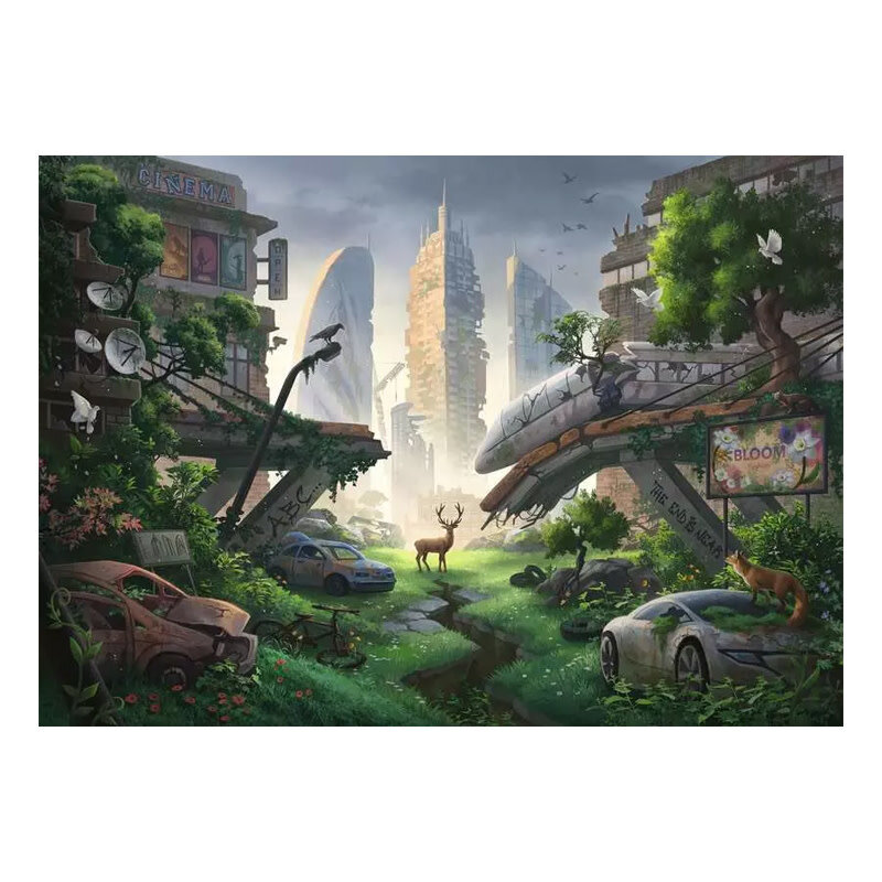 Ravensburger ESCAPE Puzzle: The Desolated City  (368 PCS)