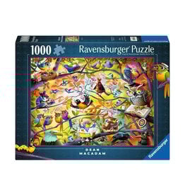 Ravensburger Dean MacAdam: Busy Birdies  Puzzle (1000 PCS)