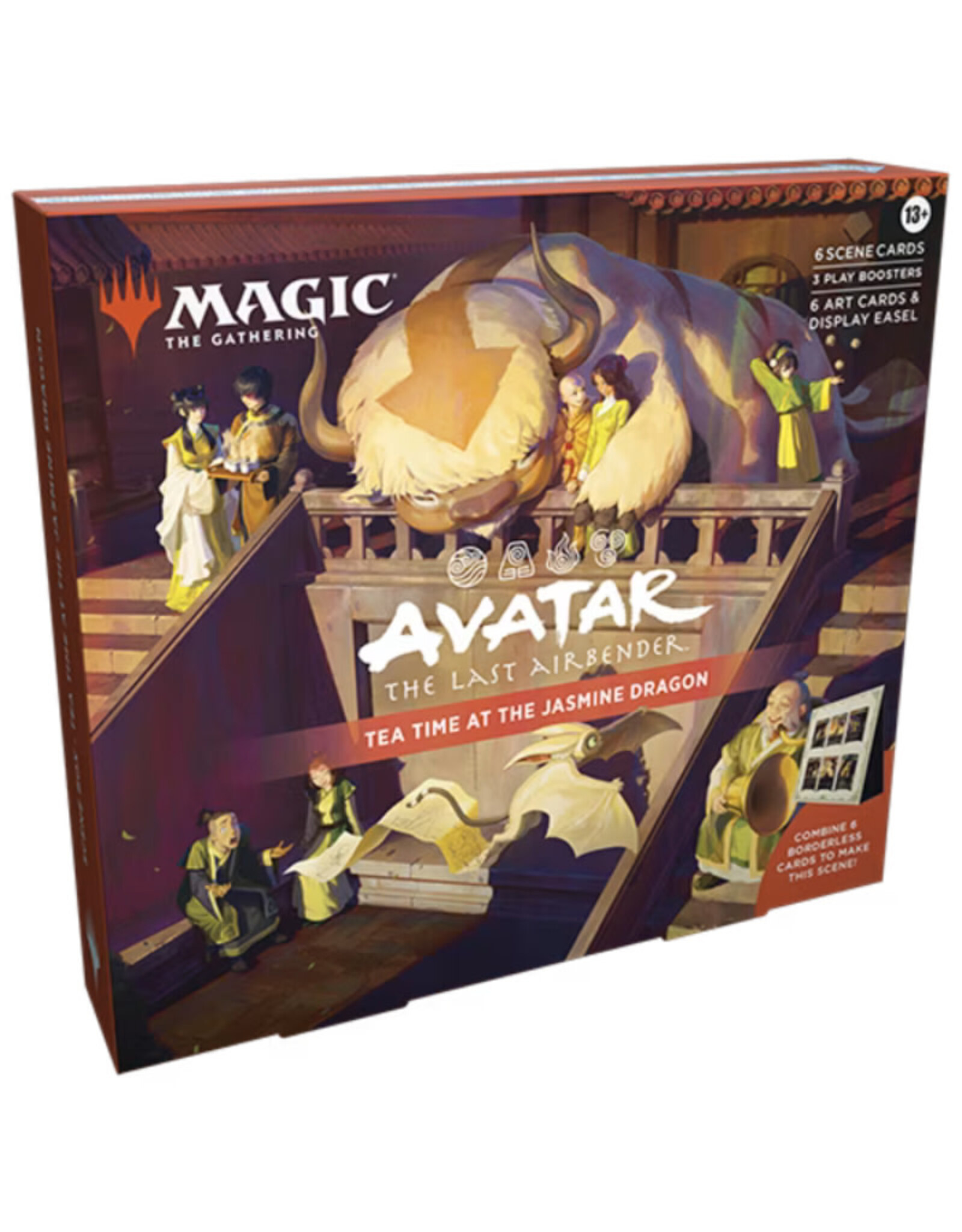 Wizards of the Coast MTG Avatar Scene Box Tea Time at the Jasmine Dragon