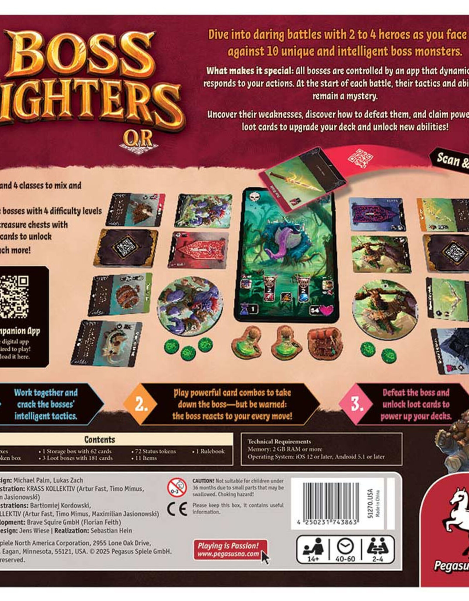 Pegasus Spiele Boss Fighters QR