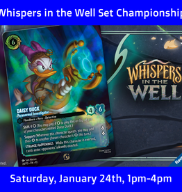 Game Night Games Disney Lorcana Whispers in the Well Set Championship (Sat. Jan 24th at 1 pm)