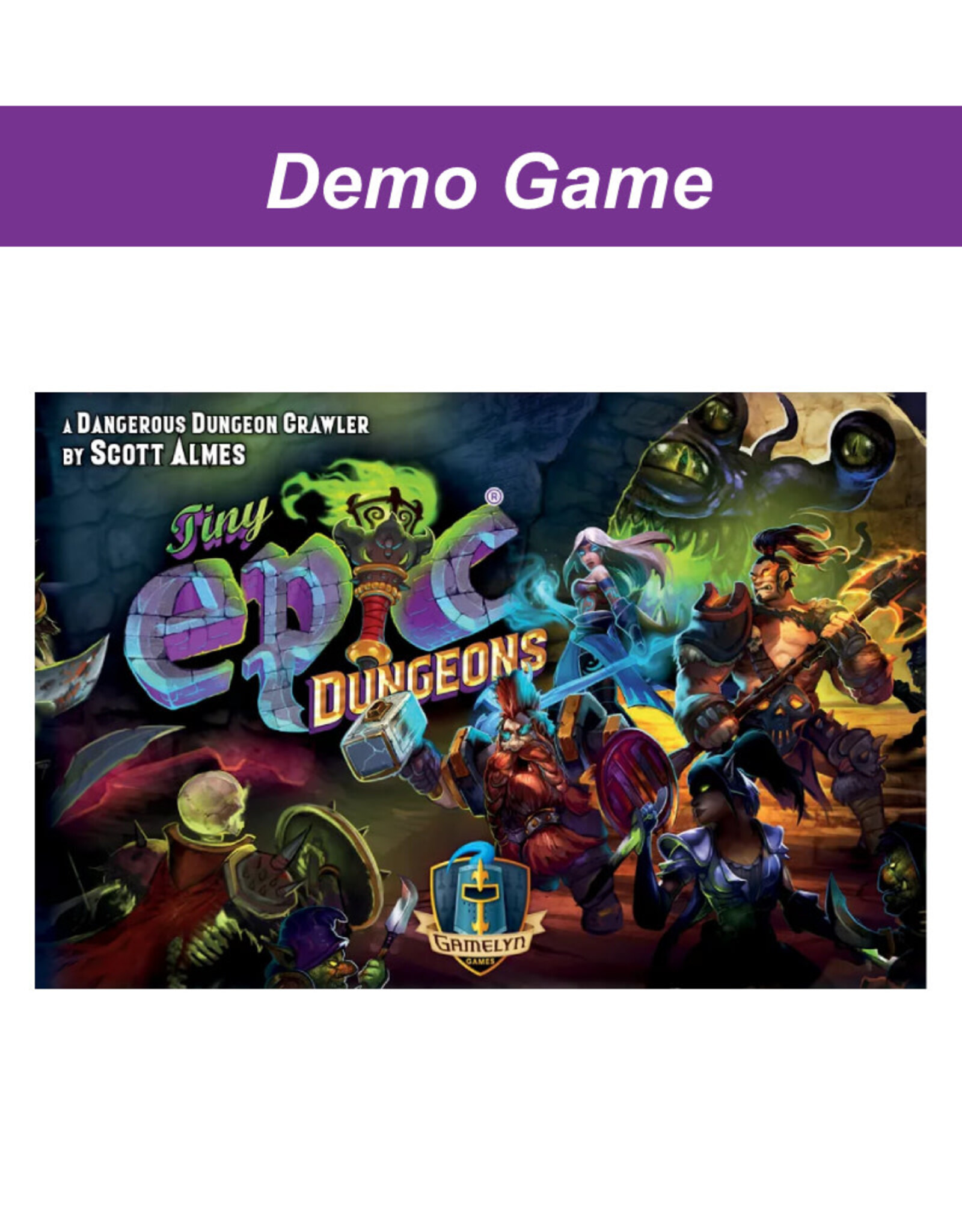 TeeTurtle (DEMO) Tiny Epic Dungeons. Free to play in store!