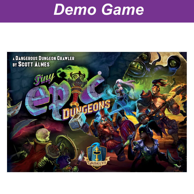 TeeTurtle (DEMO) Tiny Epic Dungeons. Free to play in store!