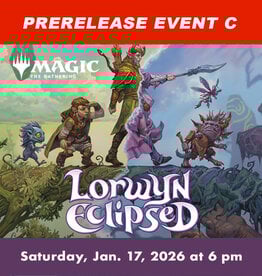 Wizards of the Coast MTG Lorwyn Eclipsed Prerelease EVENT C (SAT, Jan 17, 2026 at 6:00 pm)