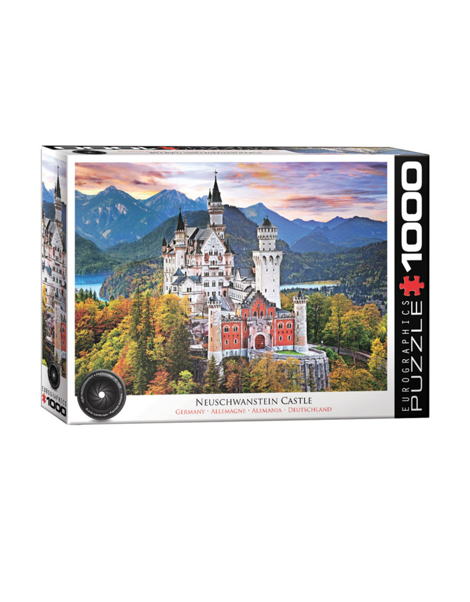 Eurographics Neuschwanstein Castle Germany 1000 PCS