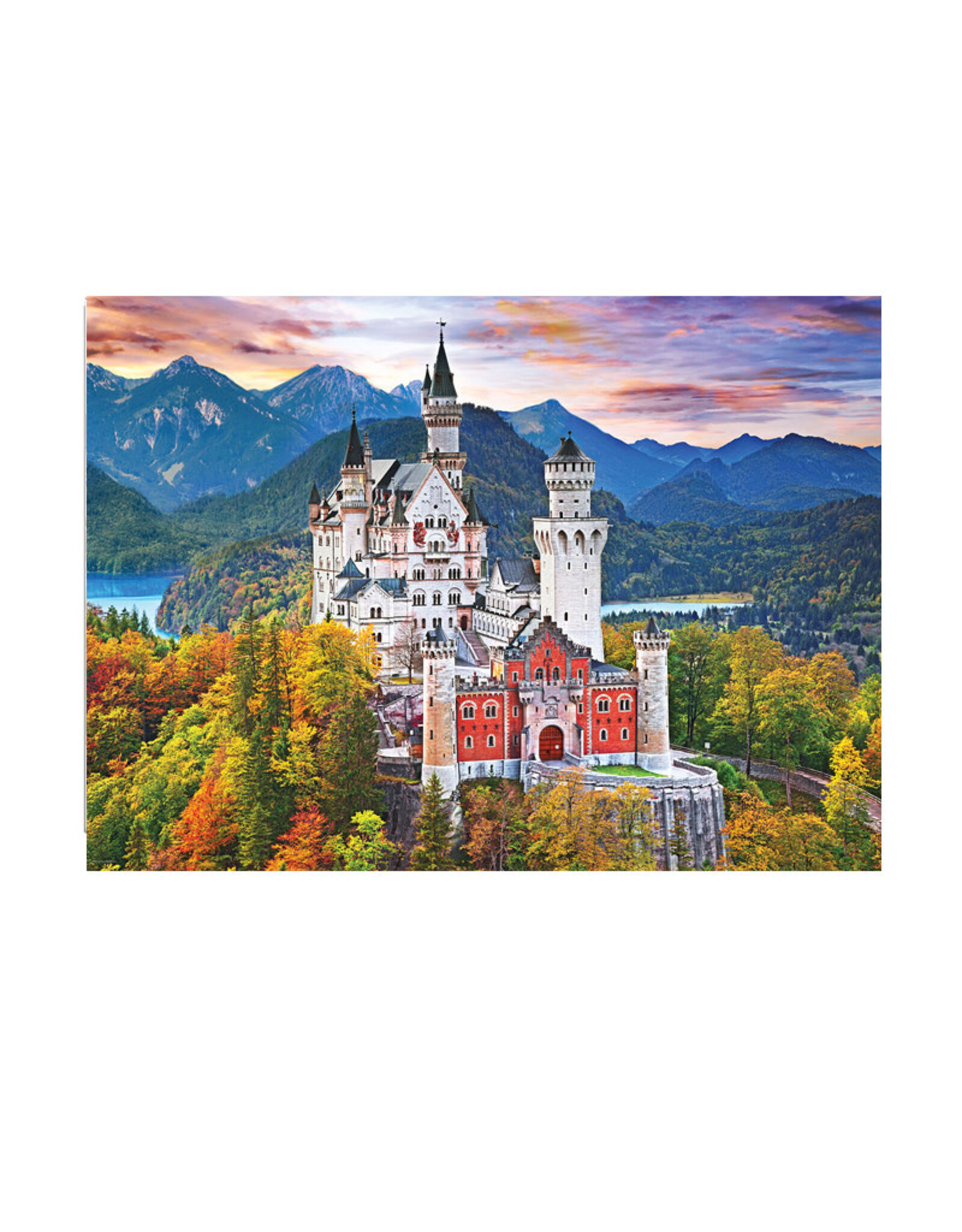Eurographics Neuschwanstein Castle Germany 1000 PCS