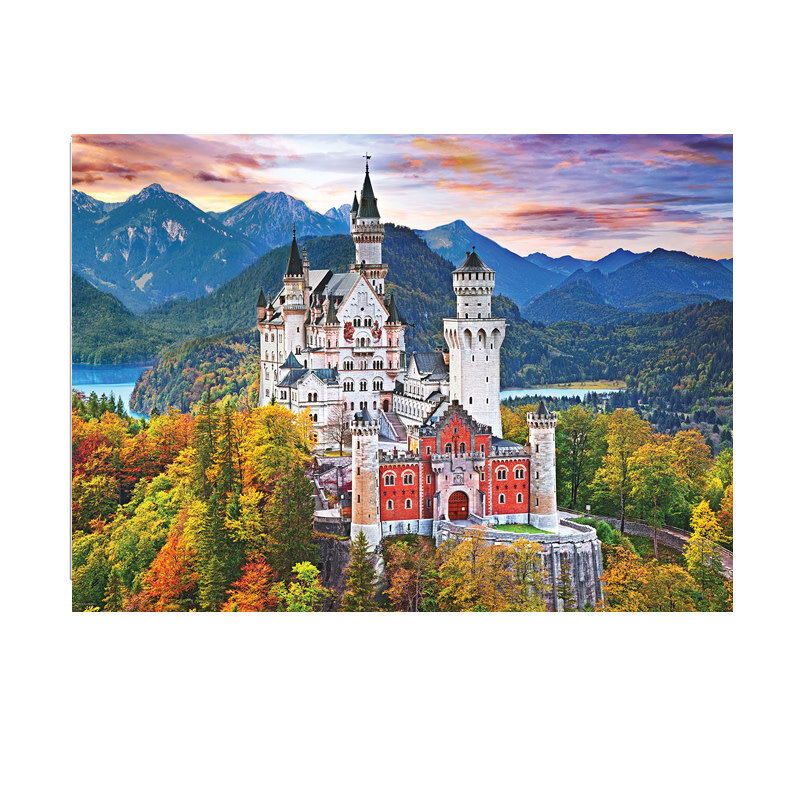 Eurographics Neuschwanstein Castle Germany 1000 PCS