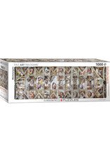 Eurographics The Sistine Chapel Ceiling  Panorama Puzzle (1000 PCS)