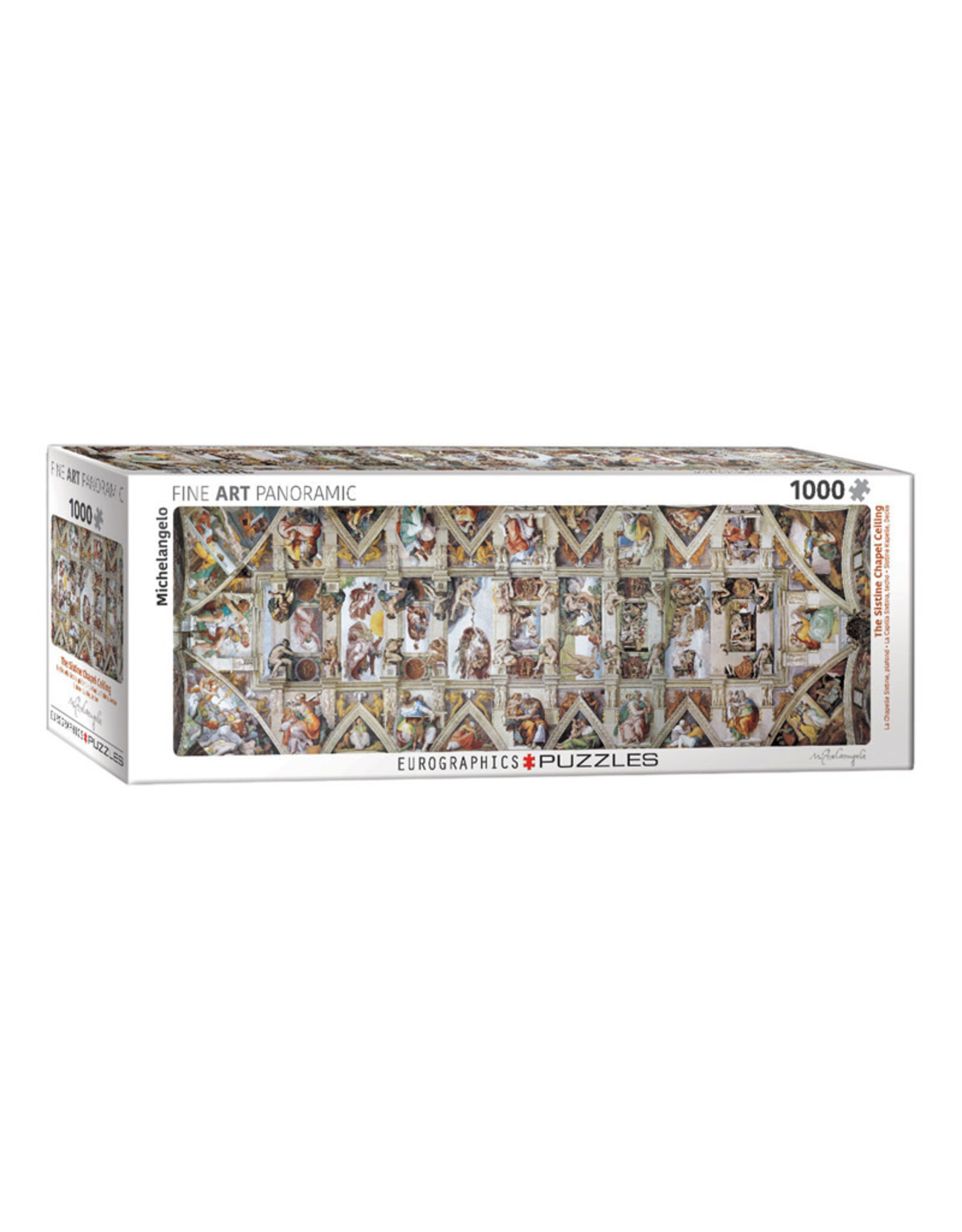 Eurographics The Sistine Chapel Ceiling  Panorama Puzzle (1000 PCS)