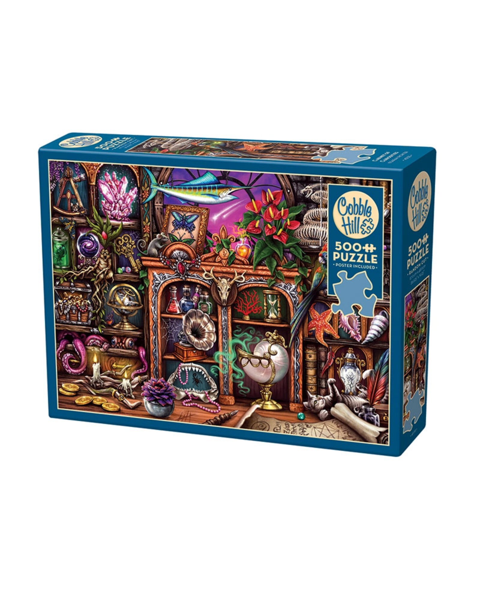 Cobble Hill Cabinet of Curiosities by Sarah Richter Puzzle (500 PCS)
