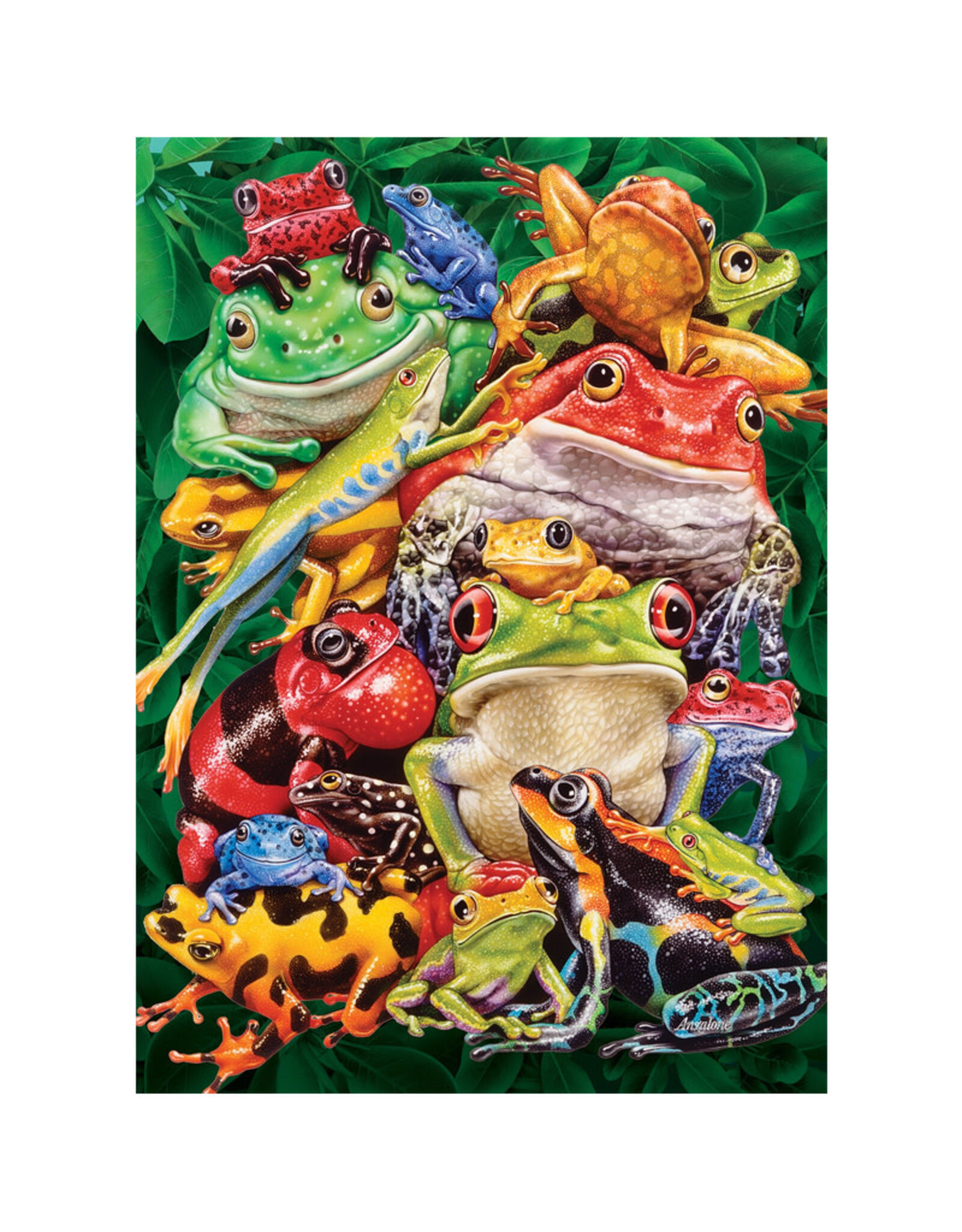 Cobble Hill Frog Business Puzzle (1000 PCS)