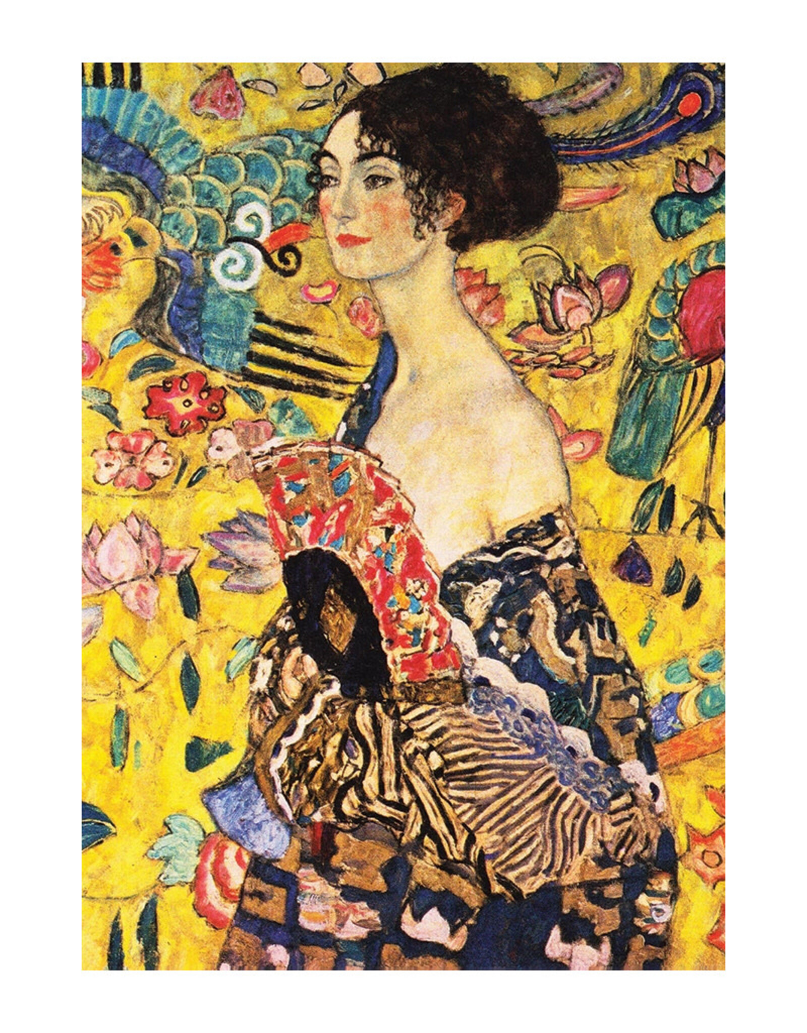 Enjoy Puzzles Klimt: Lady with a Fan Puzzle (1000 PCS)