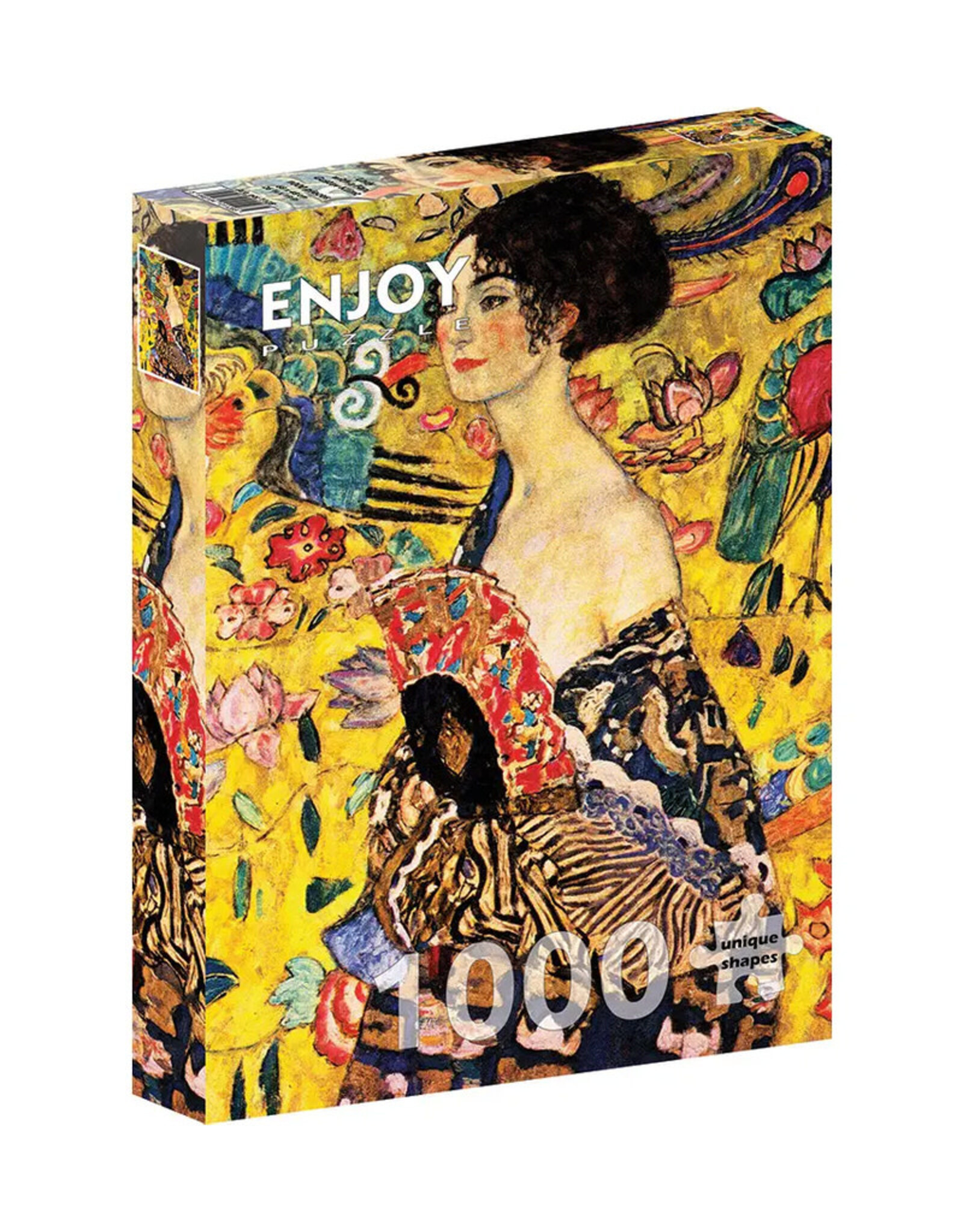 Enjoy Puzzles Klimt: Lady with a Fan Puzzle (1000 PCS)