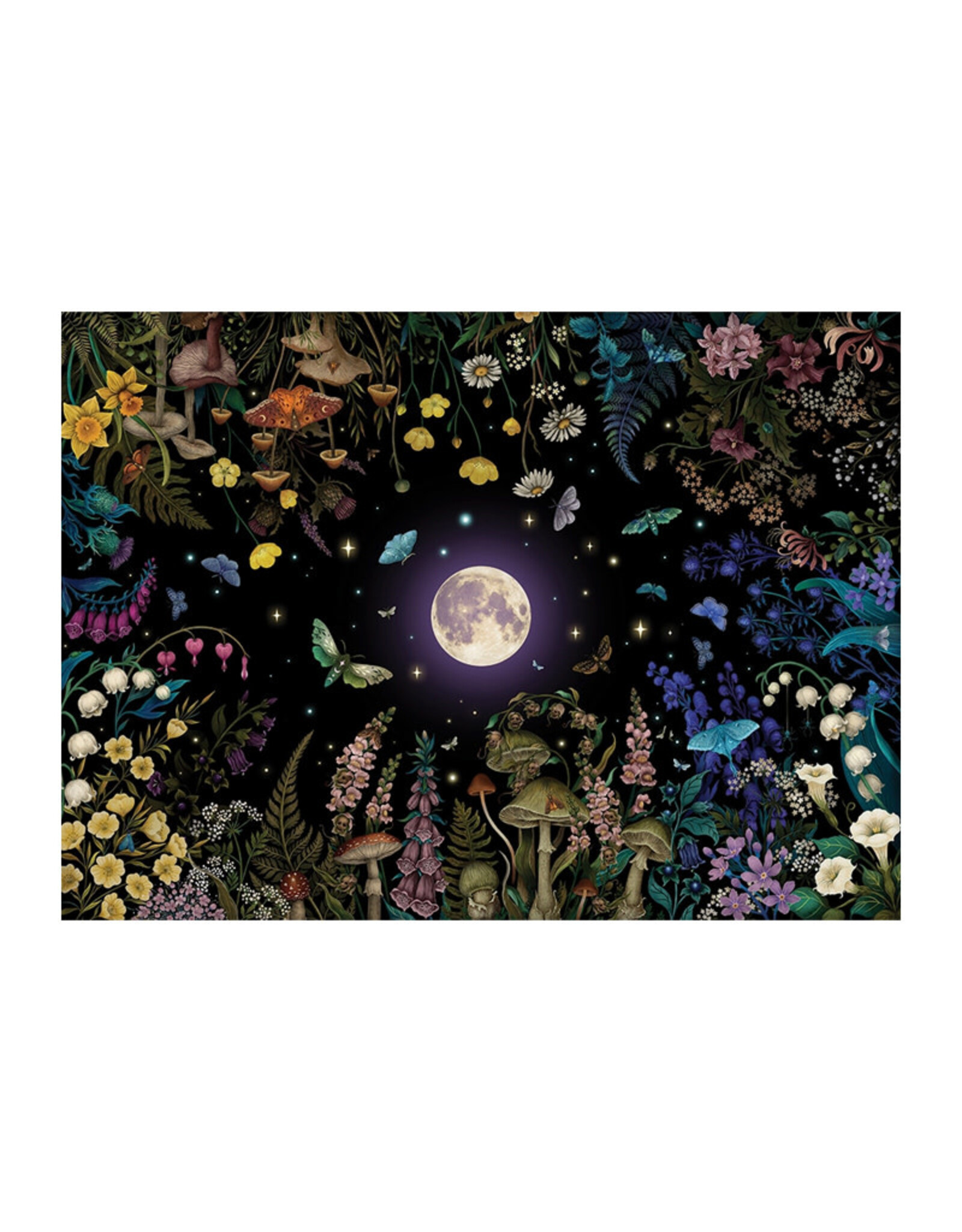 Cobble Hill Night Garden Puzzle (500 PCS)