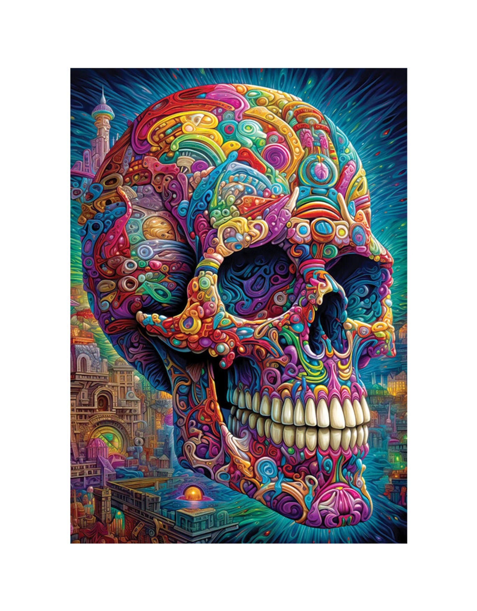 Enjoy Puzzles Quirky Skull Puzzle (1000 PCS)