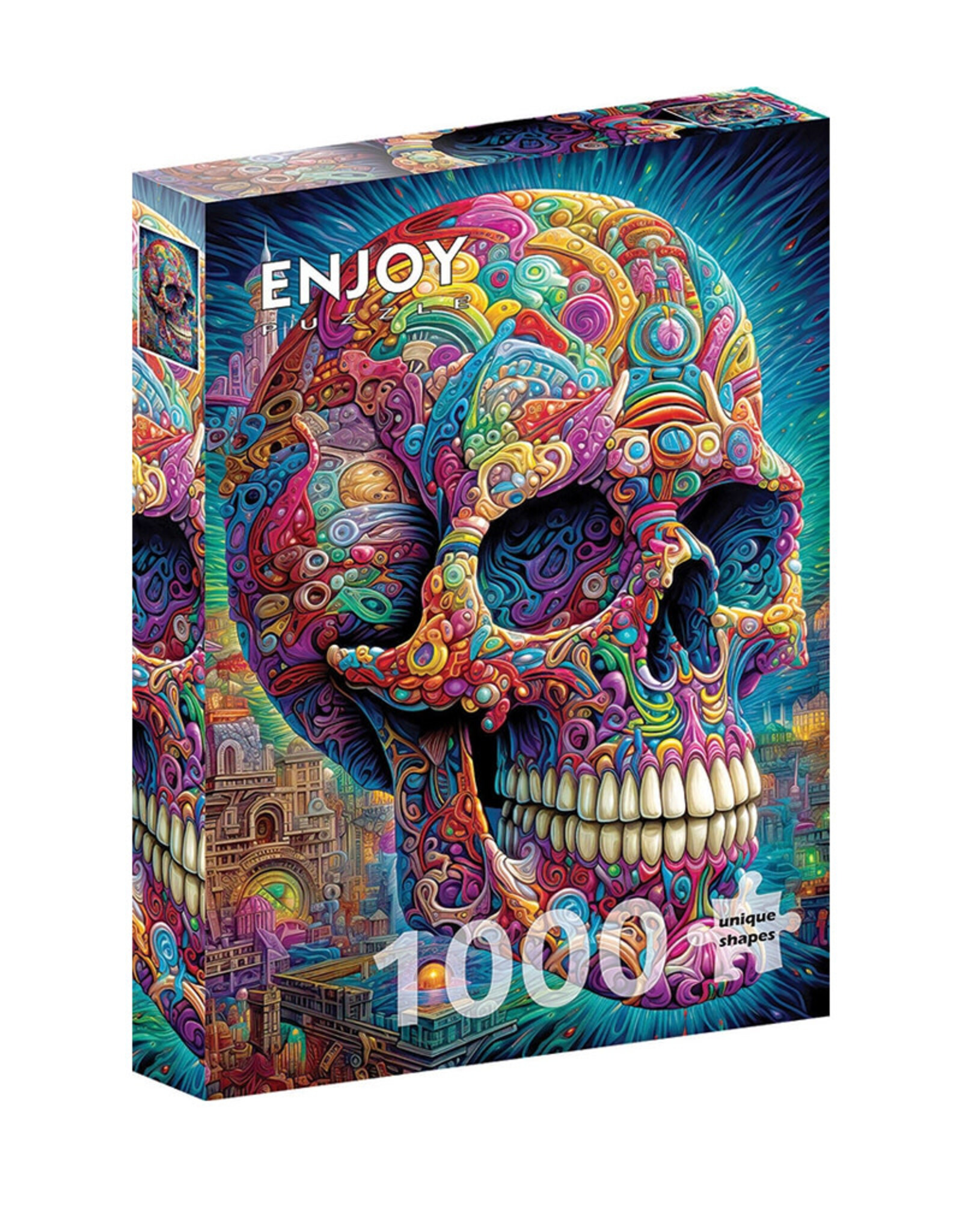 Enjoy Puzzles Quirky Skull Puzzle (1000 PCS)