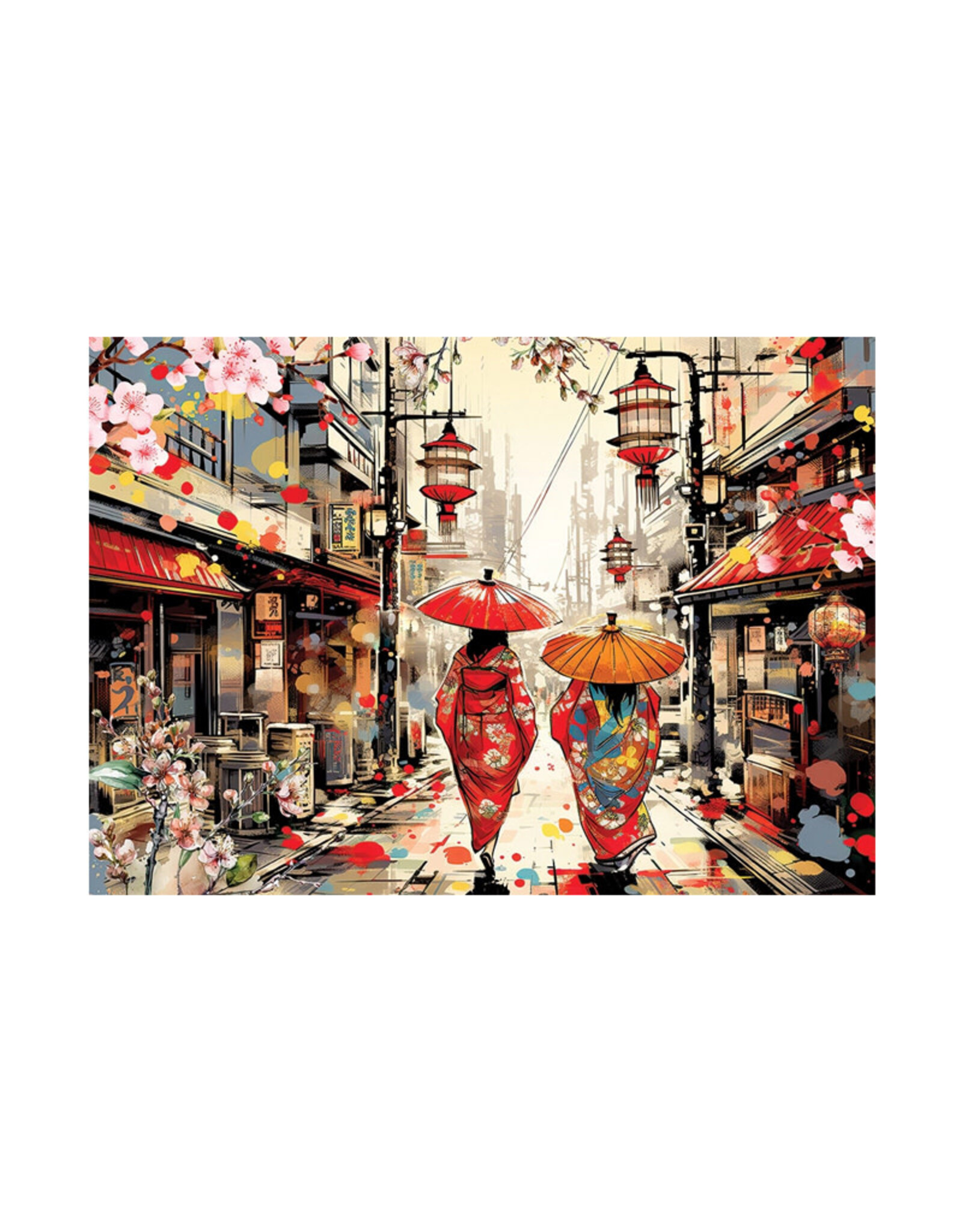 Enjoy Puzzles Tokyo Stroll Puzzle (1000 PCS)