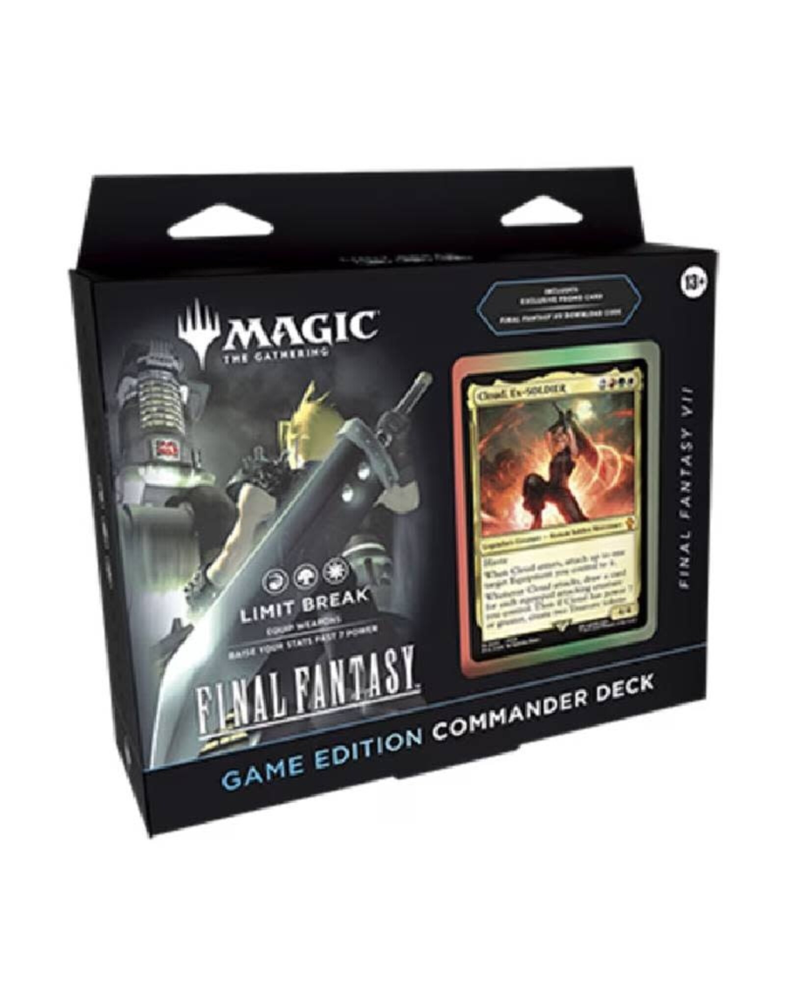 Wizards of the Coast MTG Final Fantasy 7 Commander Deck Game Edition
