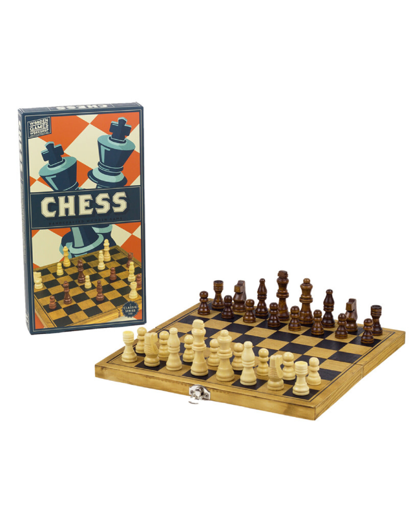 Chess Folding Wood Board