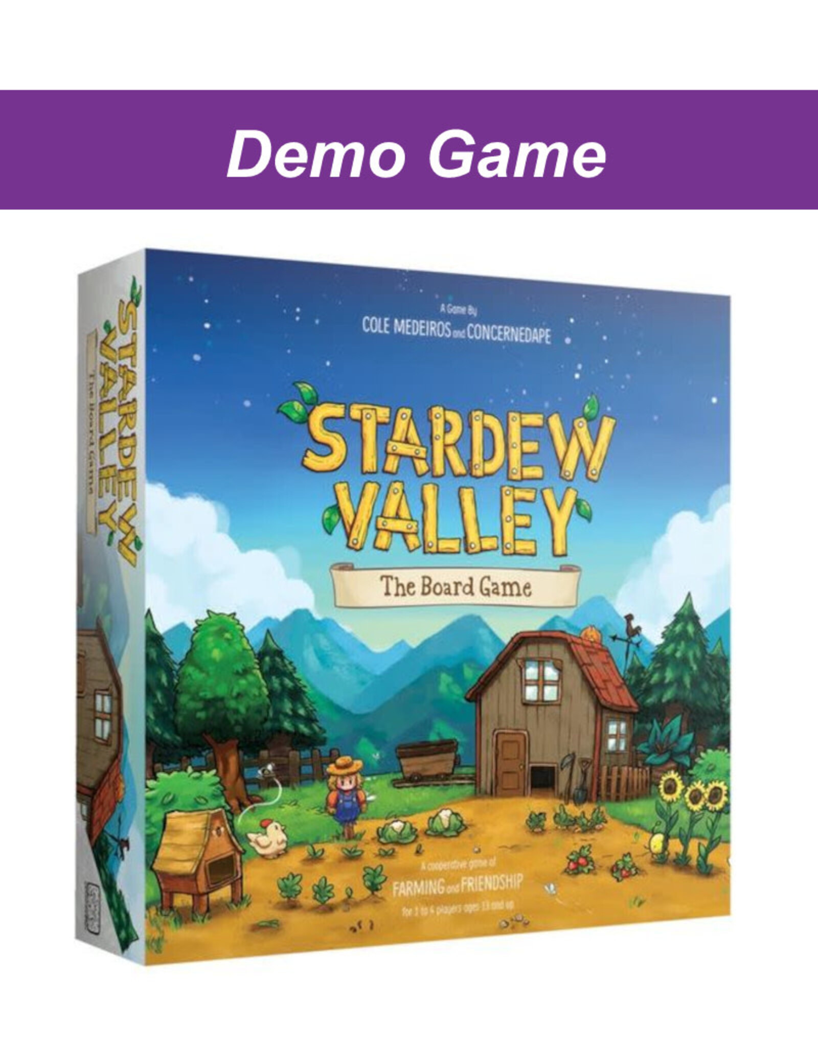 Game Night Games (DEMO) Stardew Valley. Free to Play In Store!
