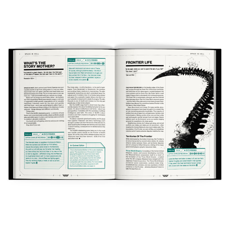 Free League Publishing Alien RPG Evolved Edition Core Rulebook