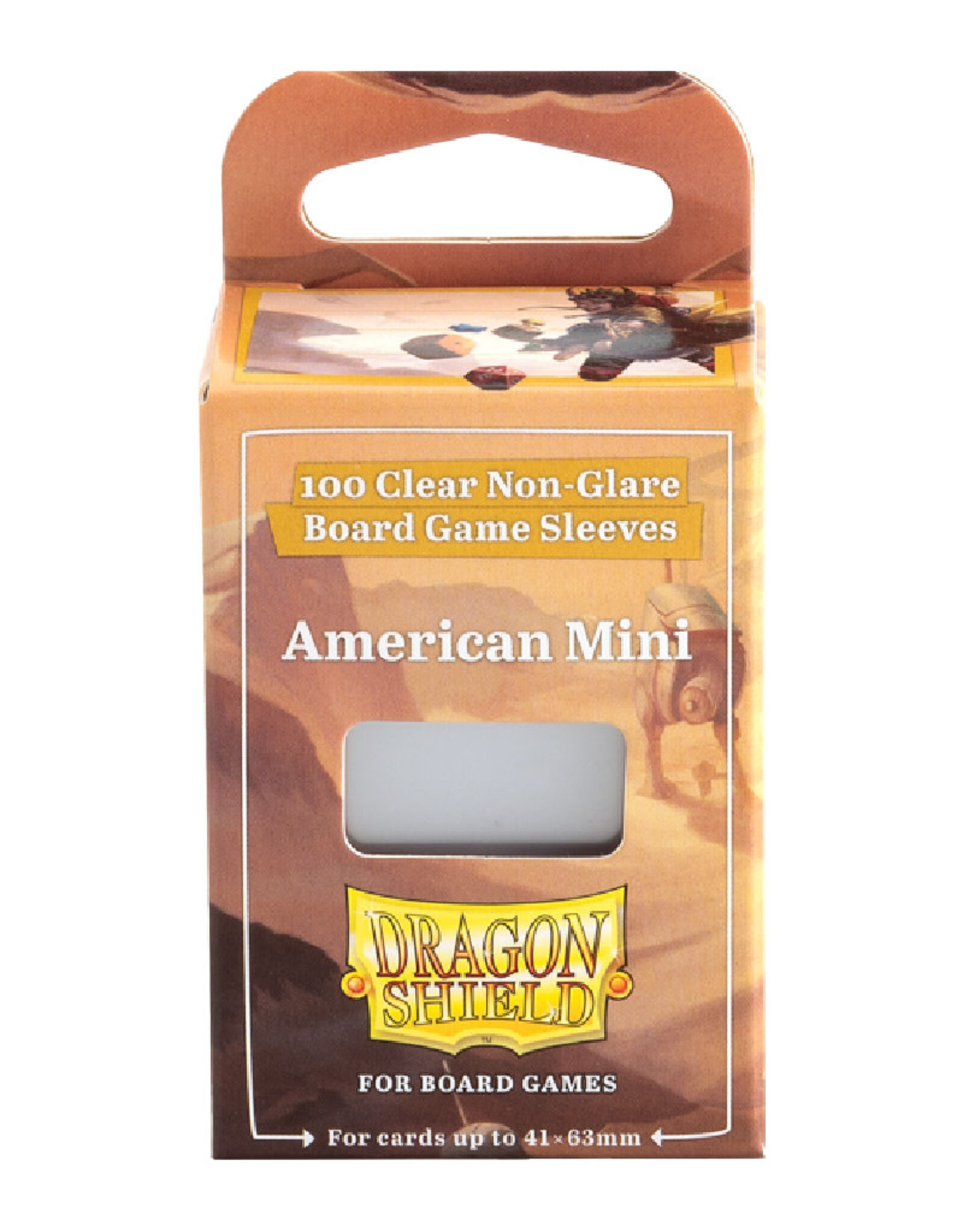 Arcane Tinmen Board Game Sleeves: Dragon Shield (100) Mini American with Box
